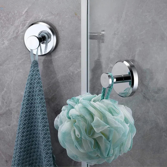 Gancho de Ventosa Premium — Fixe tudo sem furar e sem sujeira!