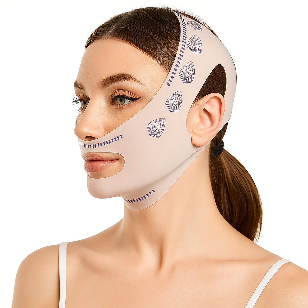 Máscara V-Face Slim – Afina o Rosto, Suaviza Linhas e Reduz a Papada