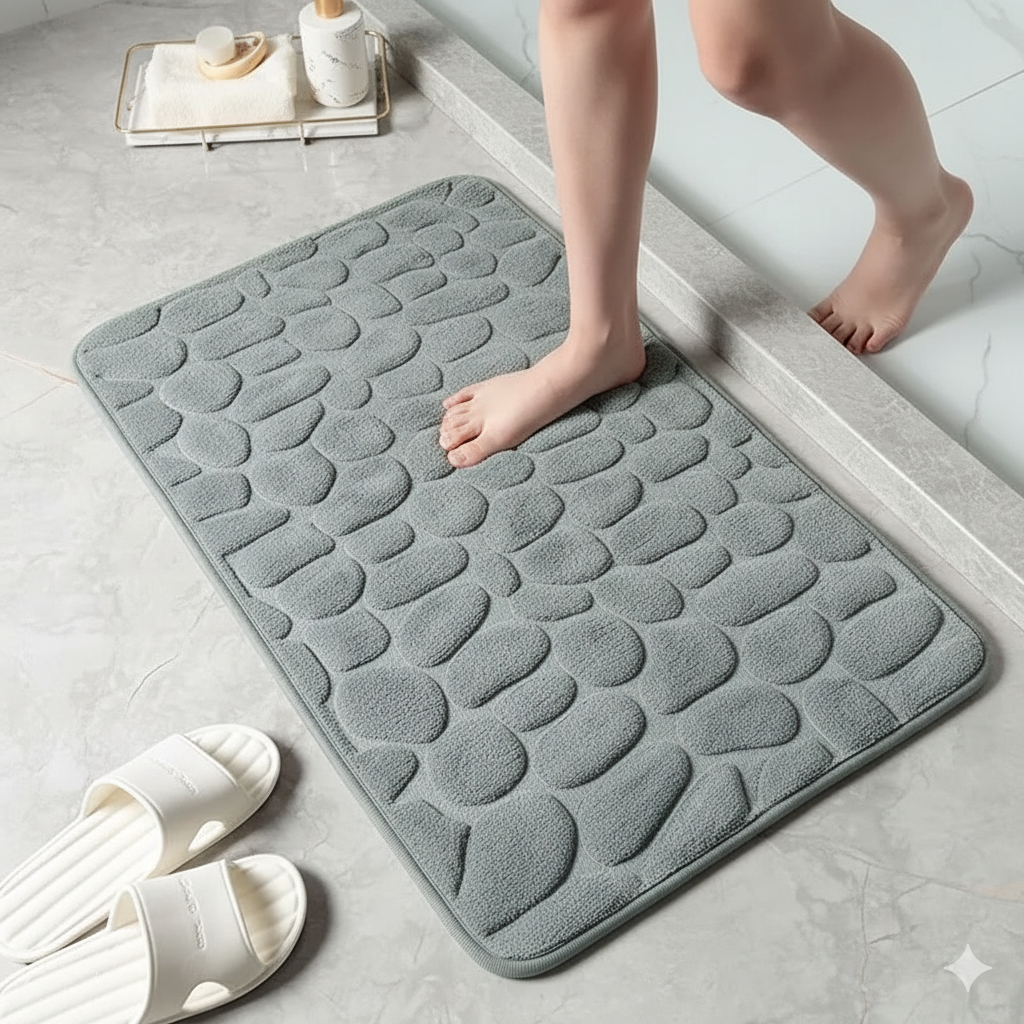 Tapete Soft Antiderrapante — Conforto, segurança e casa sempre seca!