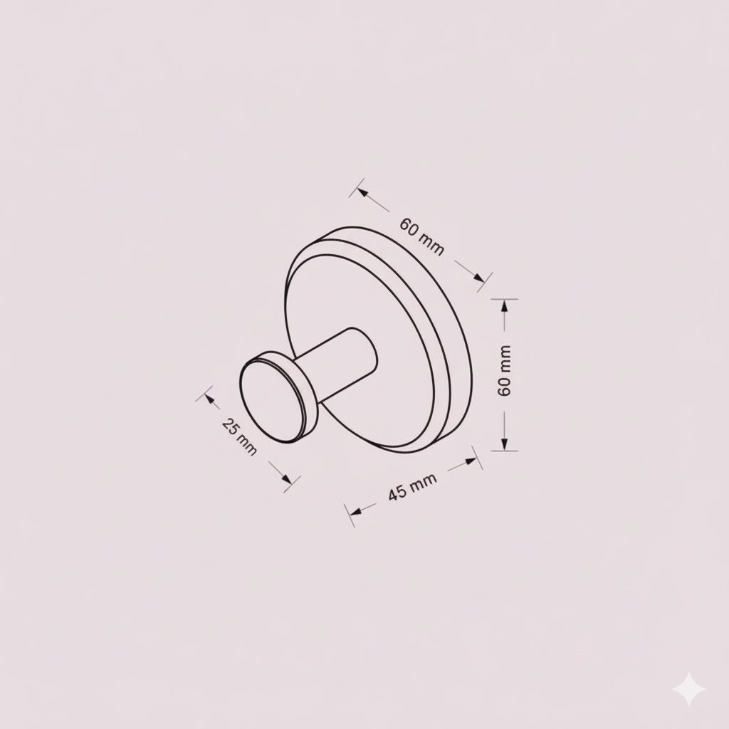 Gancho de Ventosa Premium — Fixe tudo sem furar e sem sujeira!