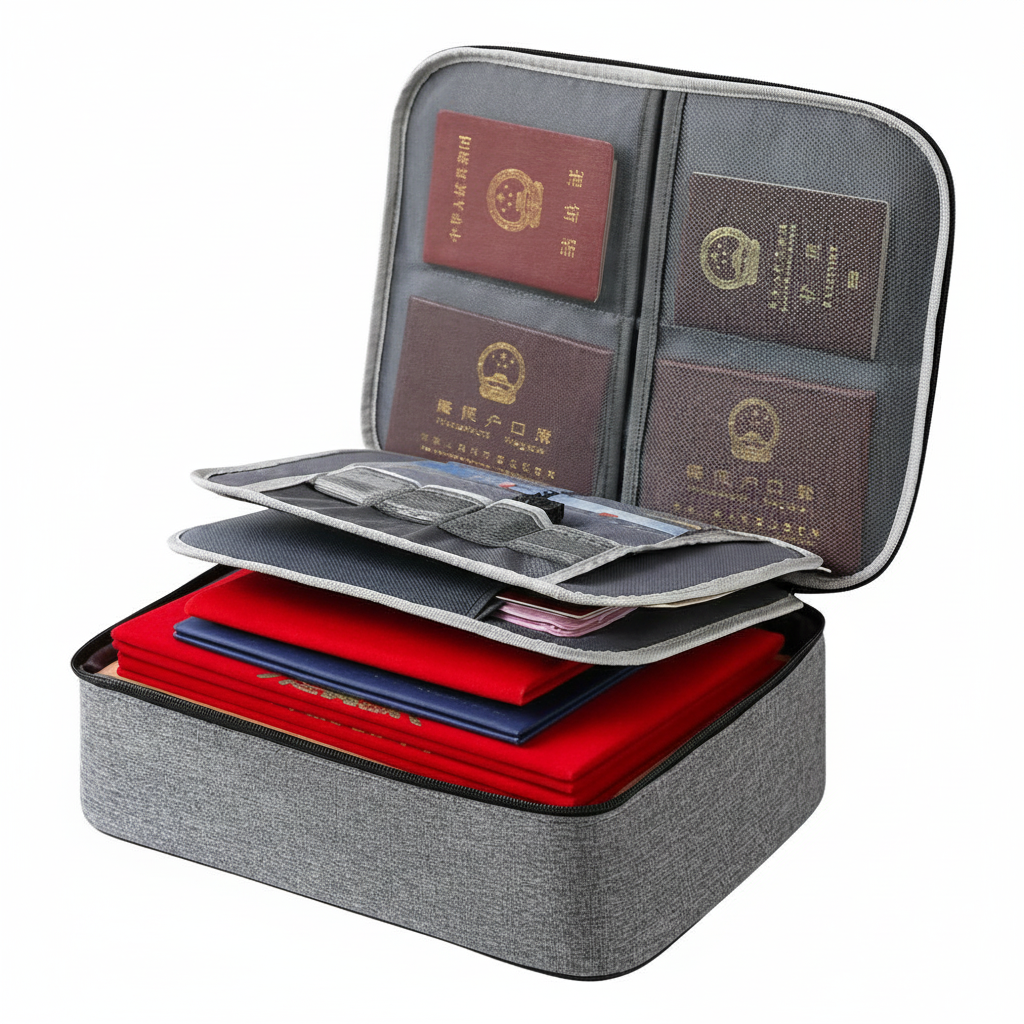 Bolsa Organizadora de Documentos Para Viagem