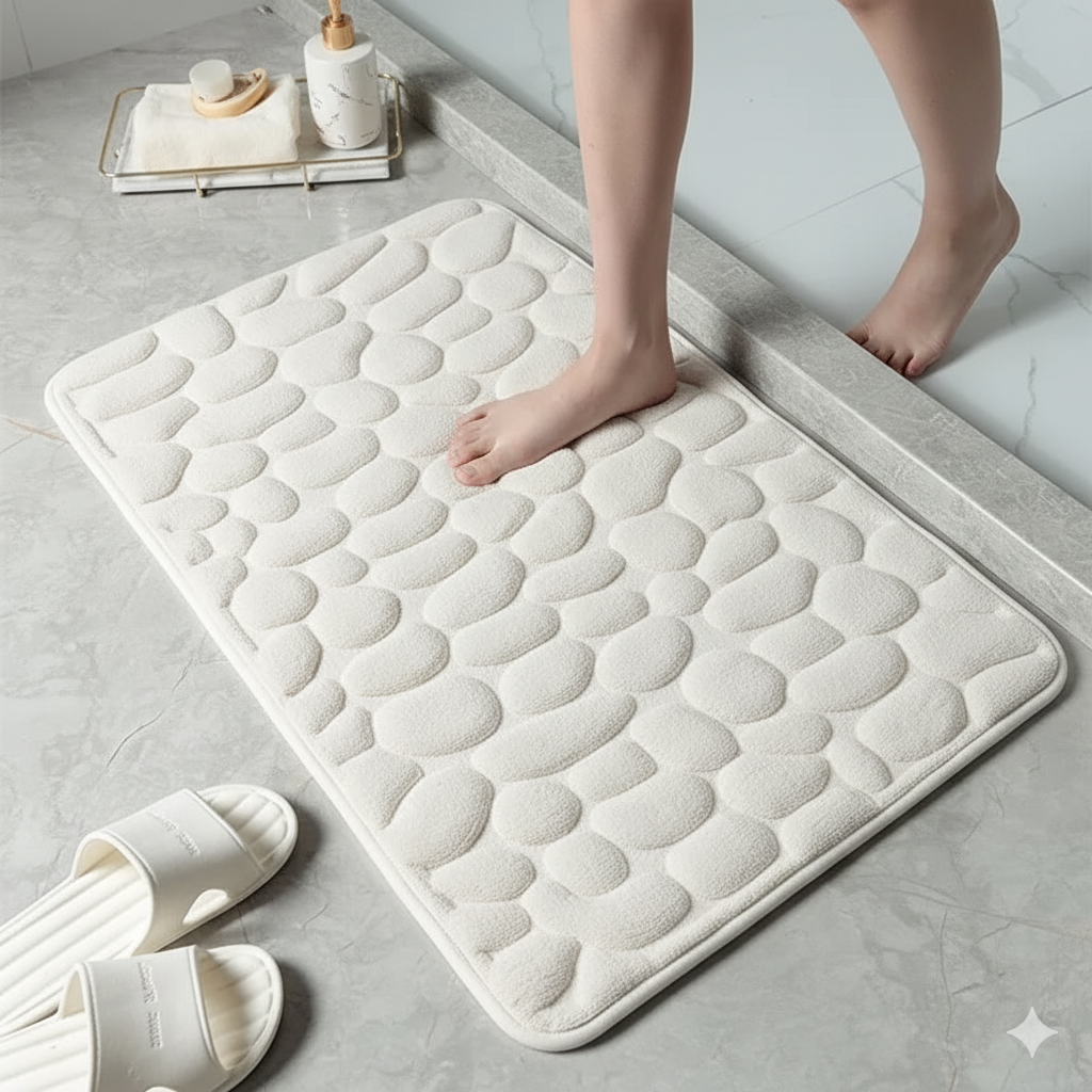 Tapete Soft Antiderrapante — Conforto, segurança e casa sempre seca!