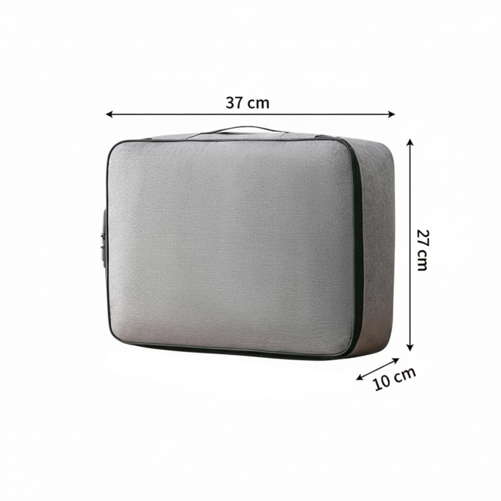 Bolsa Organizadora de Documentos Para Viagem