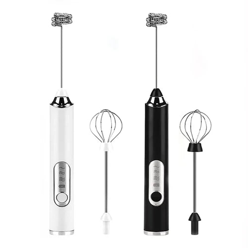 Batedor Misturador Mixer Elétrico Portátil — Bebidas cremosas em segundos, onde você estiver!